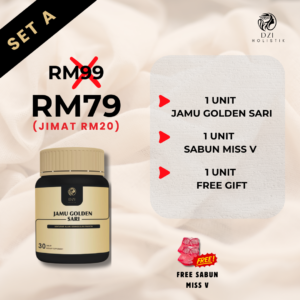Jamu Golden Sari - Pakej A