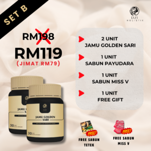 Jamu Golden Sari - Pakej B