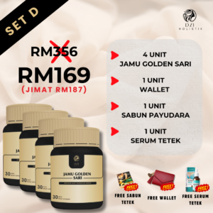 Jamu Golden Sari - Pakej D